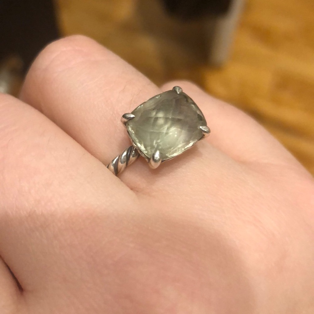 David Yurman Prasiolite Colored Ring